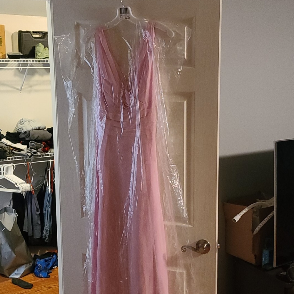 David's bridal bridesmaid gown